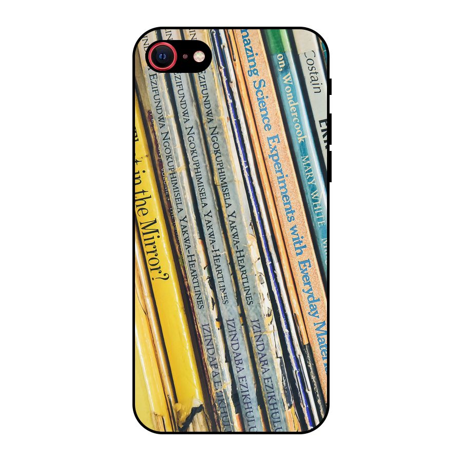 In Love with Books Metal Back Case for iPhone SE 2022