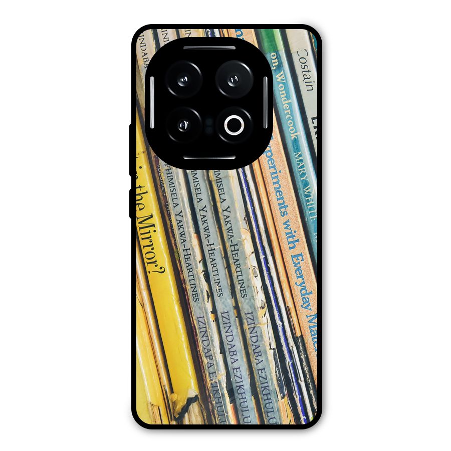 In Love with Books Metal Back Case for iQOO 13