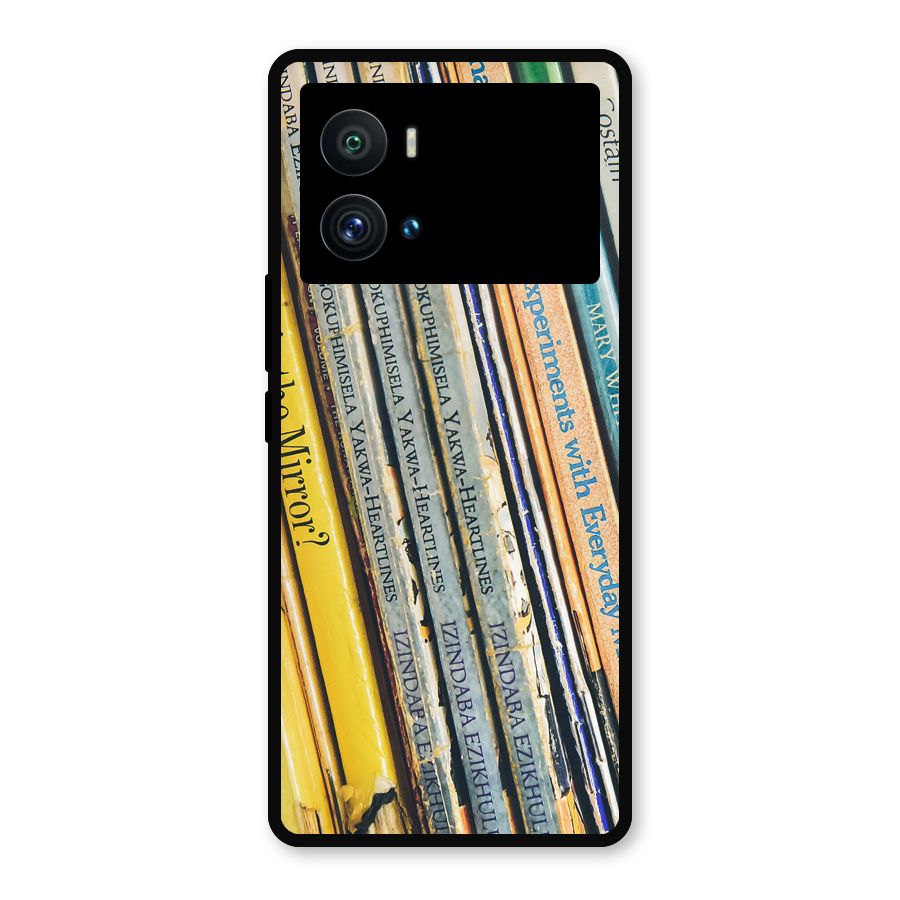 In Love with Books Metal Back Case for iQOO 9 Pro