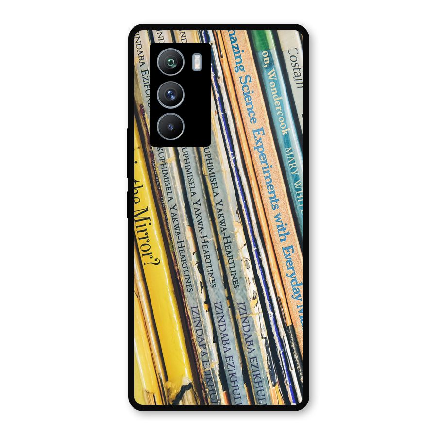 In Love with Books Metal Back Case for iQOO 9 SE