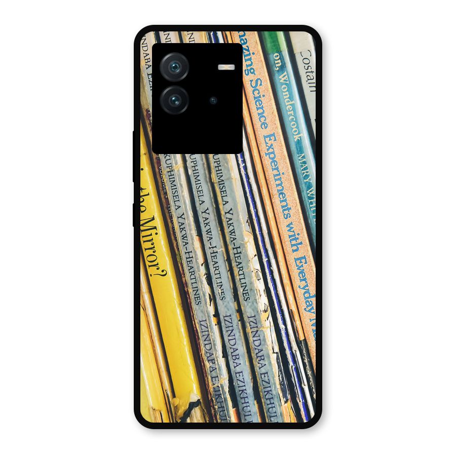 In Love with Books Metal Back Case for iQOO Neo 6 5G