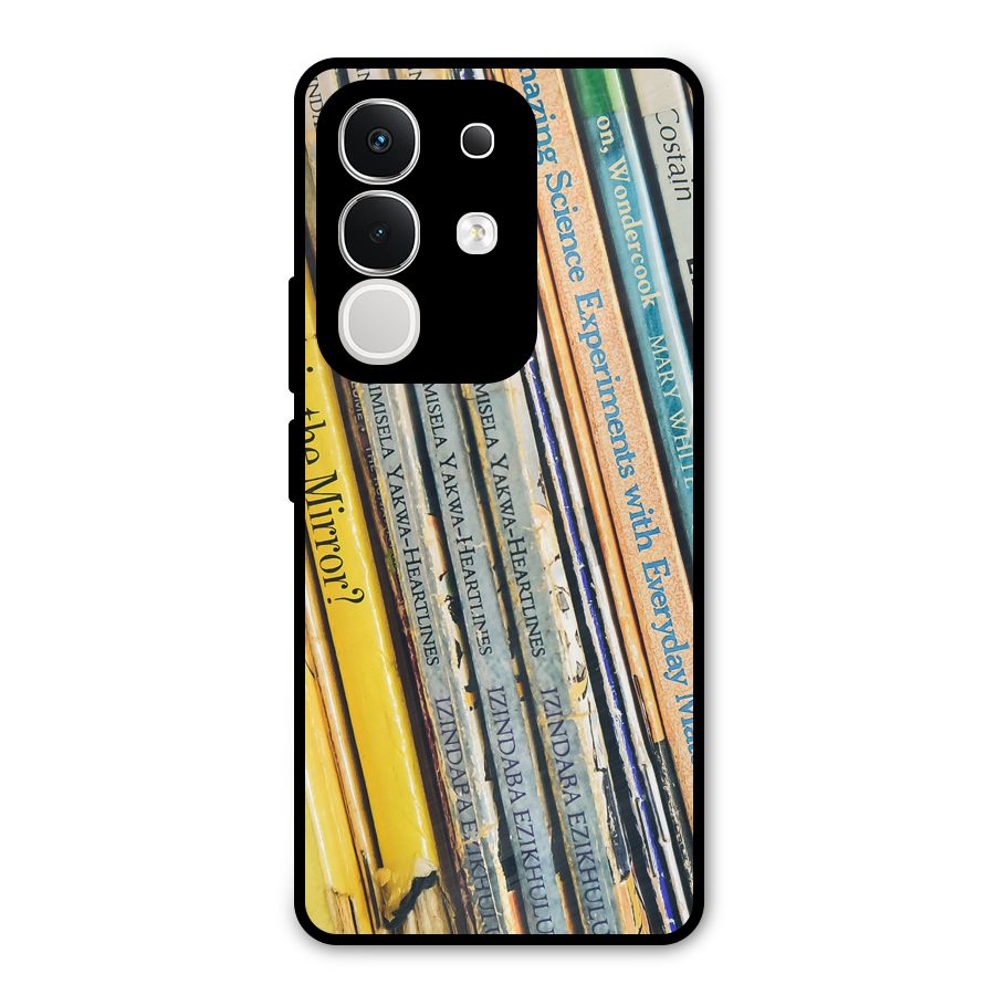 In Love with Books Metal Back Case for iQOO Z10x