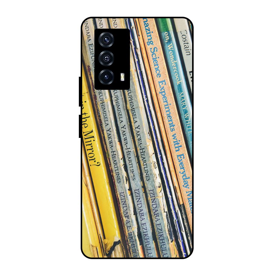 In Love with Books Metal Back Case for iQOO Z5