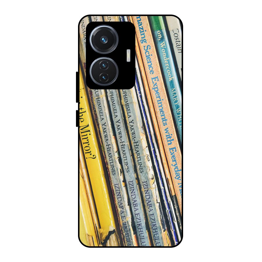 In Love with Books Metal Back Case for iQOO Z6 44W