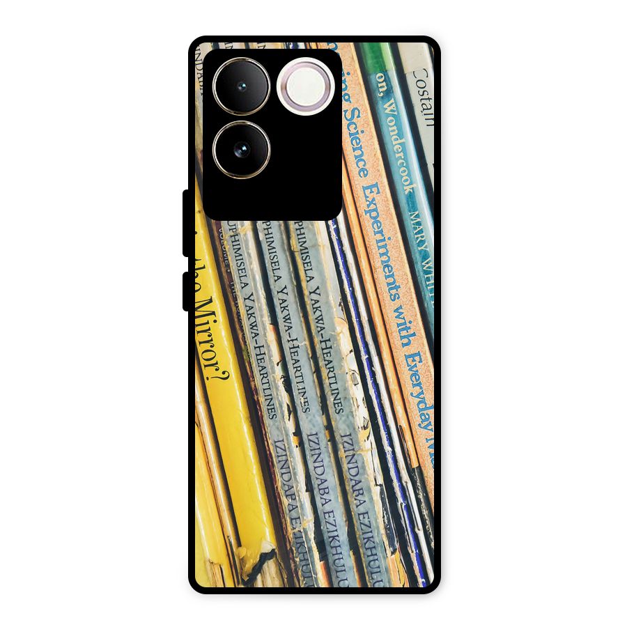 In Love with Books Metal Back Case for iQOO Z7 Pro