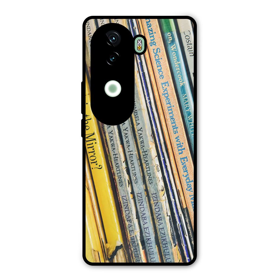 In Love with Books Metal Back Case for iQOO Z9s