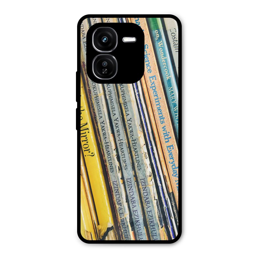 In Love with Books Metal Back Case for iQOO Z9x