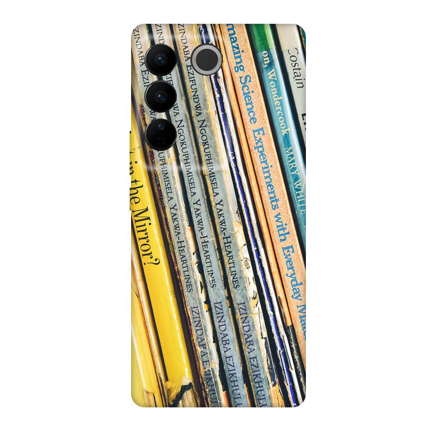 In Love with Books Original Polycarbonate Back Case for Vivo V27