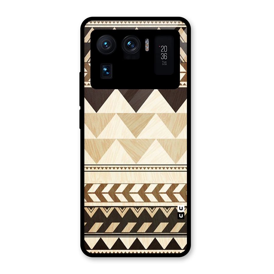 Indie Pattern Work Glass Back Case for Mi 11 Ultra