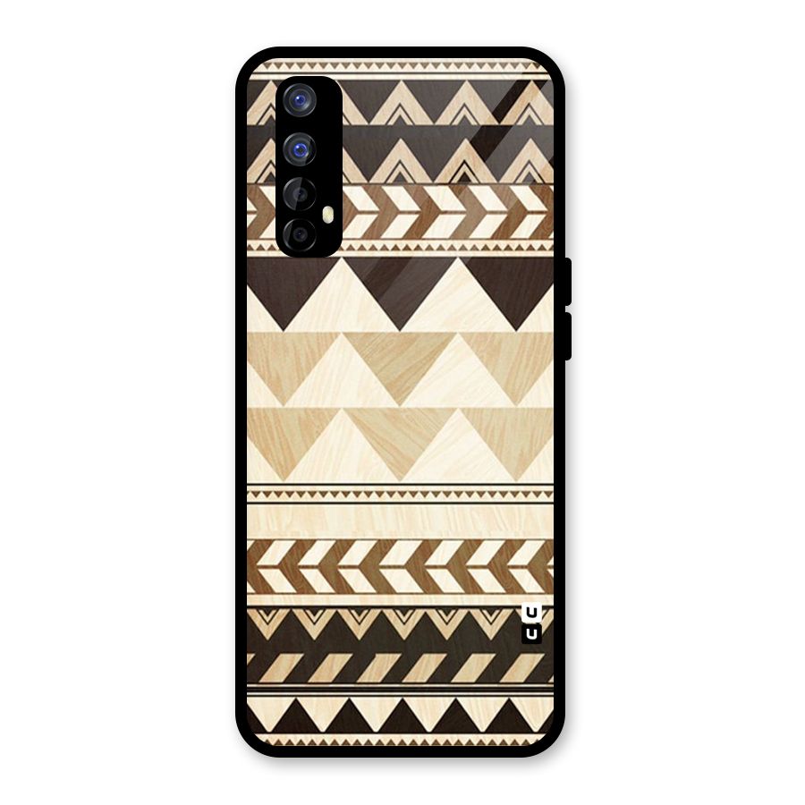 Indie Pattern Work Glass Back Case for Realme 7