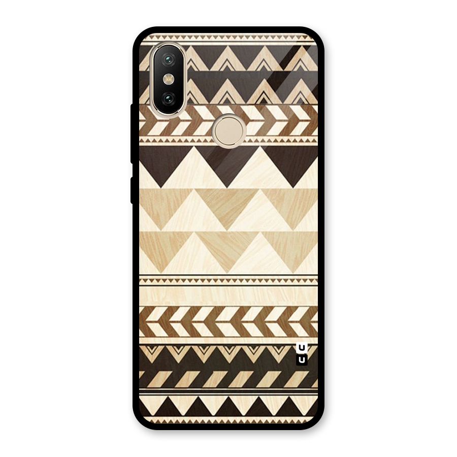 Indie Pattern Work Glass Back Case for Redmi A2