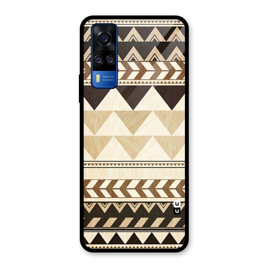 Indie Pattern Work Glass Back Case for Vivo Y31