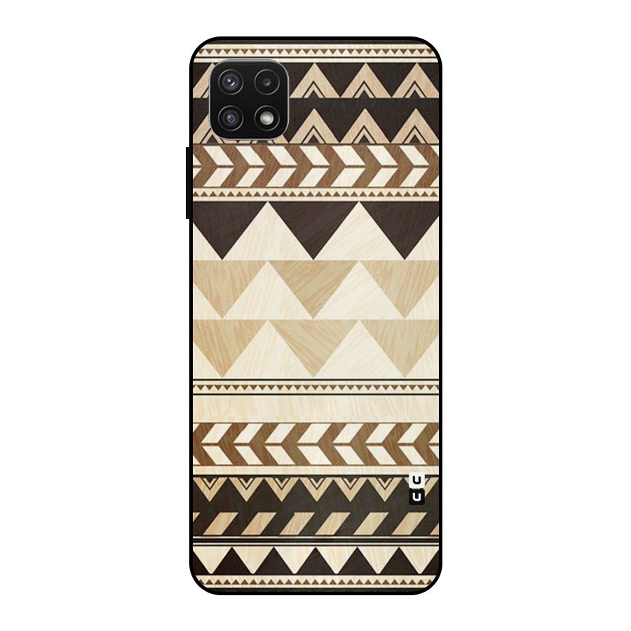 Indie Pattern Work Metal Back Case for Galaxy A22 5G