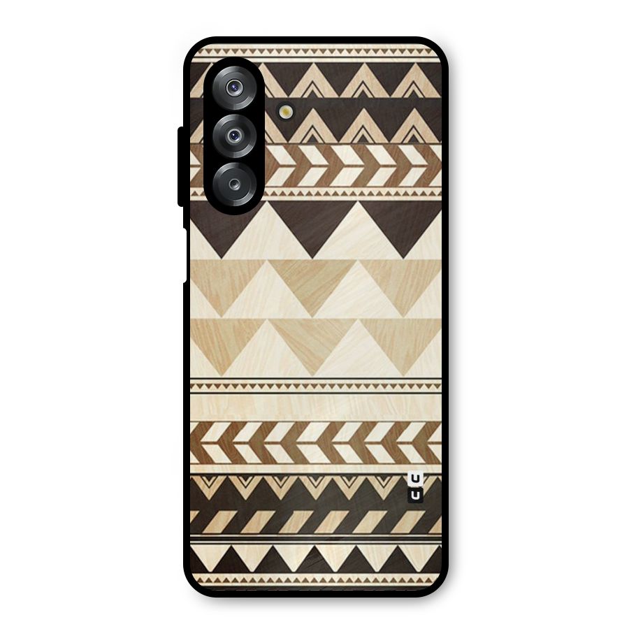 Indie Pattern Work Metal Back Case for Galaxy A26