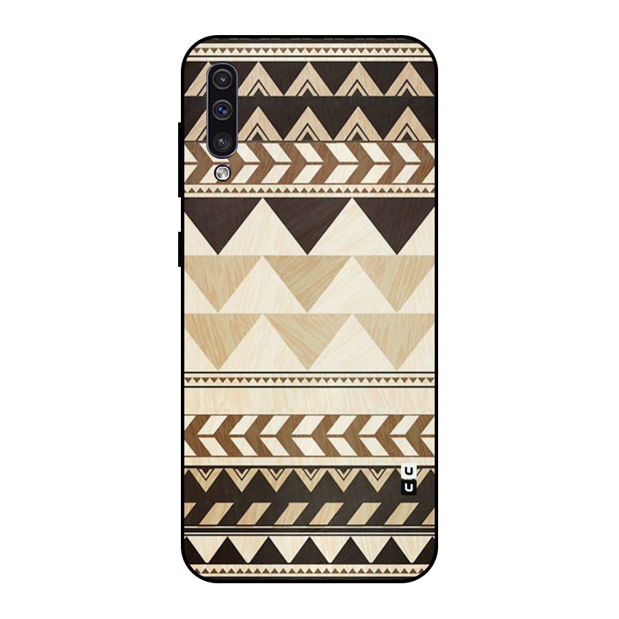 Indie Pattern Work Metal Back Case for Galaxy A50s
