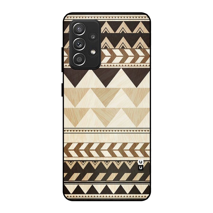 Indie Pattern Work Metal Back Case for Galaxy A52