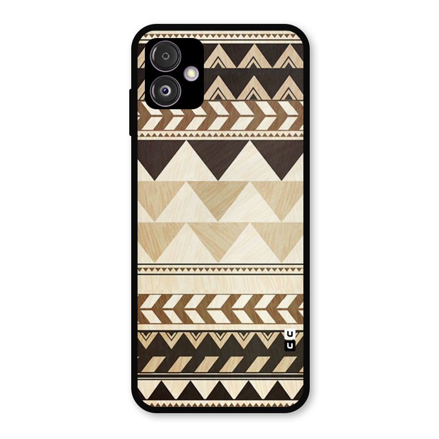 Indie Pattern Work Metal Back Case for Galaxy F14