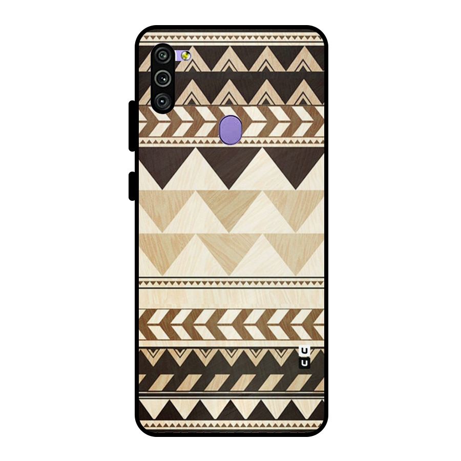 Indie Pattern Work Metal Back Case for Galaxy M11