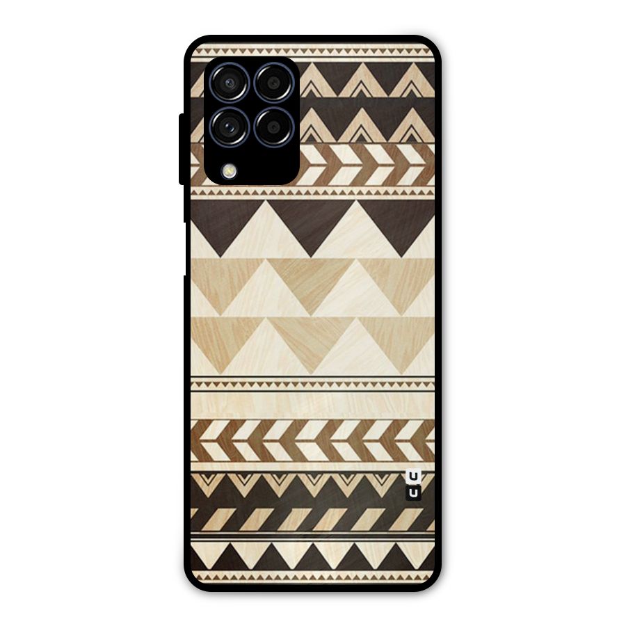 Indie Pattern Work Metal Back Case for Galaxy M53 5G