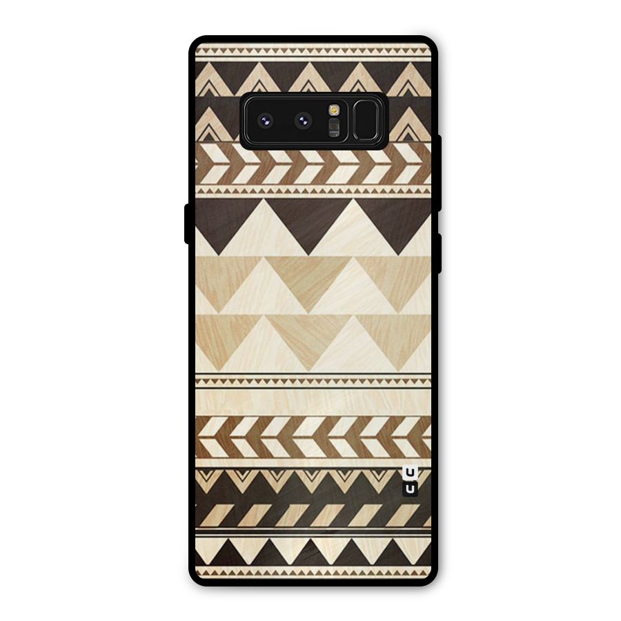 Indie Pattern Work Metal Back Case for Galaxy Note 8