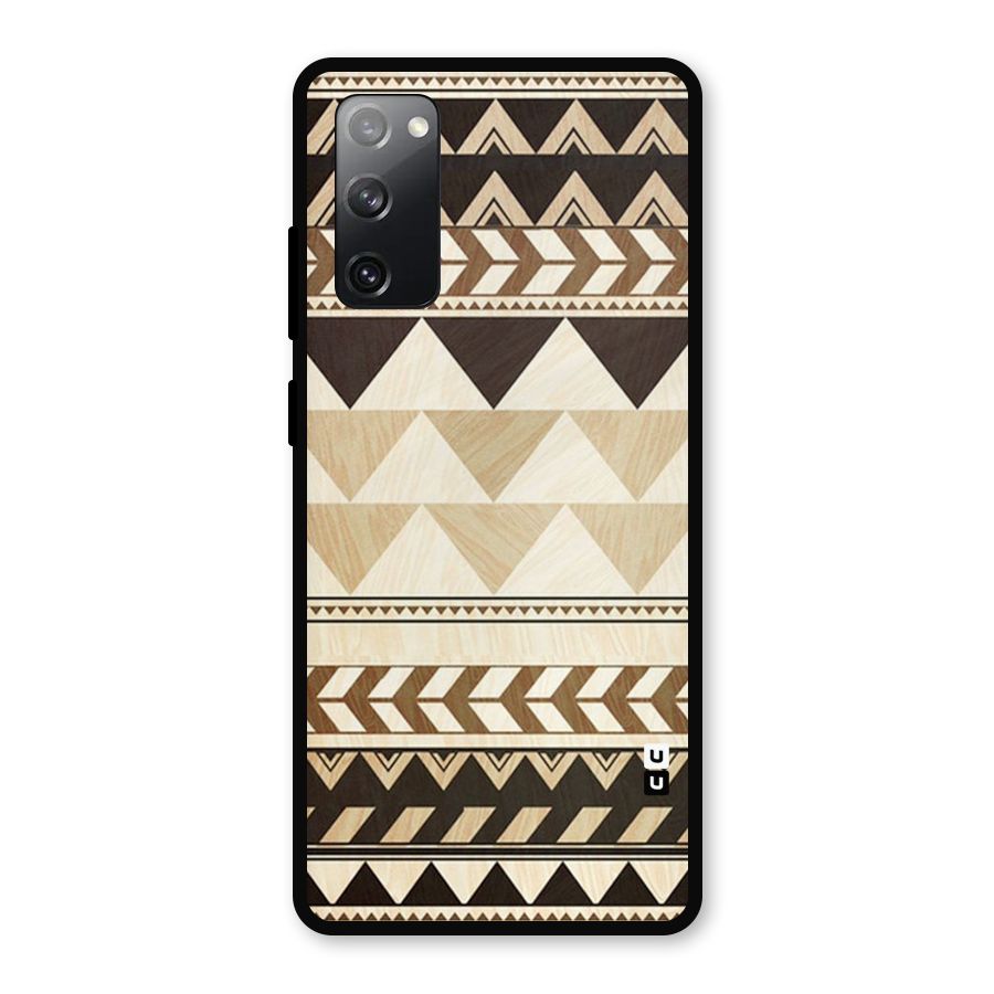 Indie Pattern Work Metal Back Case for Galaxy S20 FE 5G