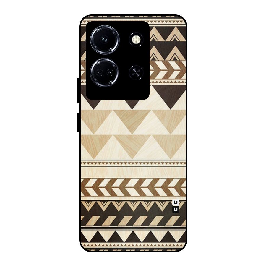 Indie Pattern Work Metal Back Case for Infinix Note 30 5G