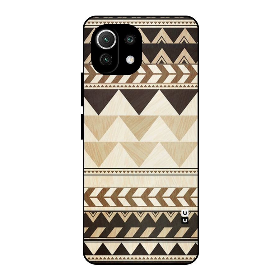 Indie Pattern Work Metal Back Case for Mi 11 Lite