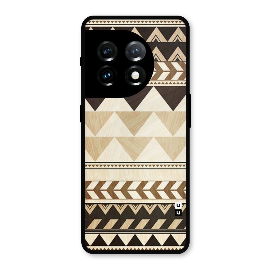 Indie Pattern Work Metal Back Case for OnePlus 11