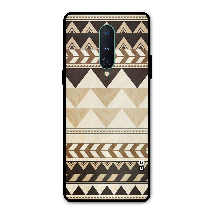 Indie Pattern Work Metal Back Case for OnePlus 8