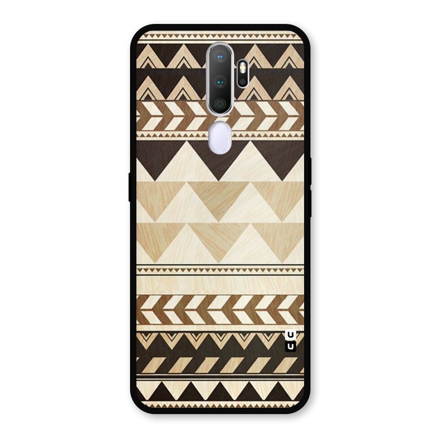 Indie Pattern Work Metal Back Case for Oppo A9 (2020)