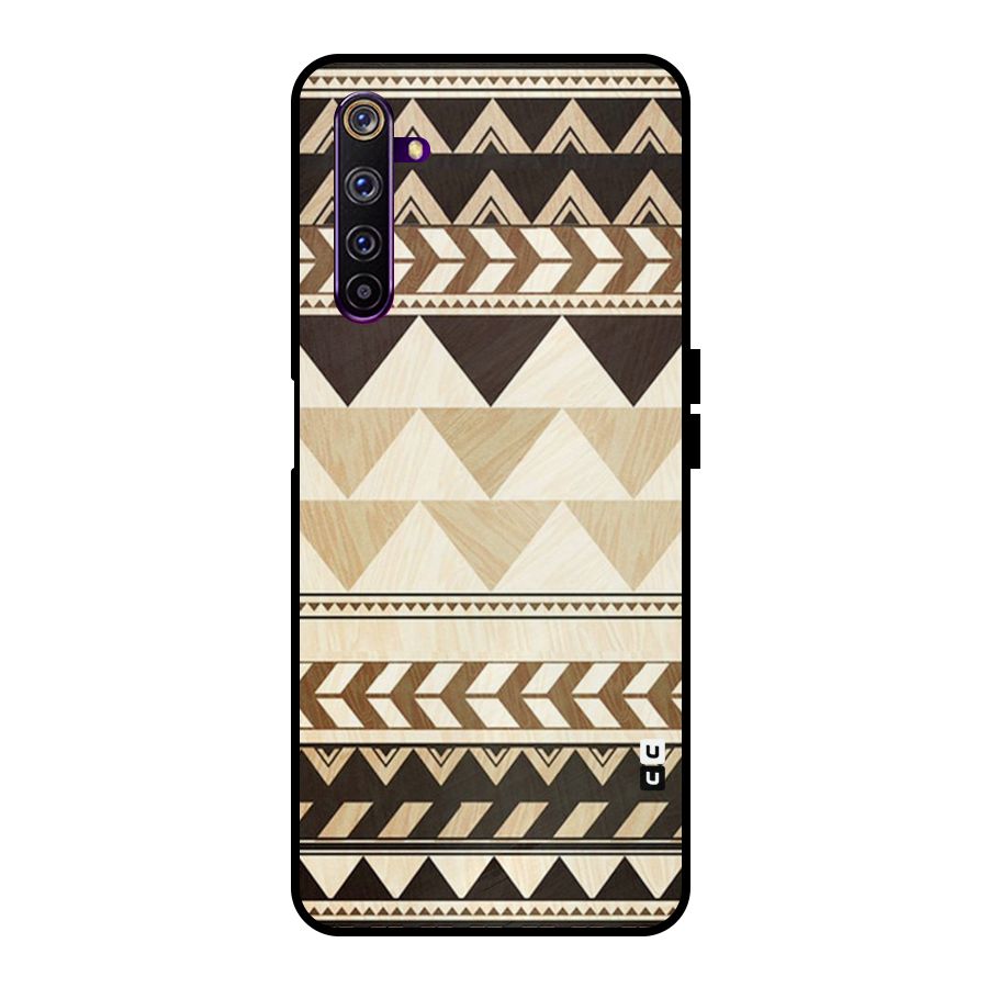 Indie Pattern Work Metal Back Case for Realme 6 Pro