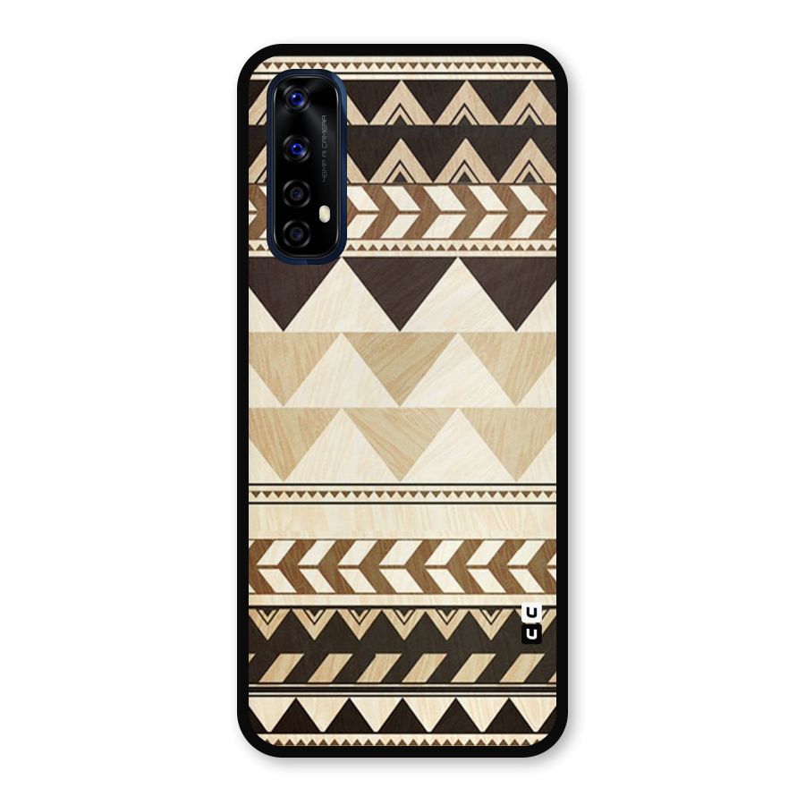 Indie Pattern Work Metal Back Case for Realme 7