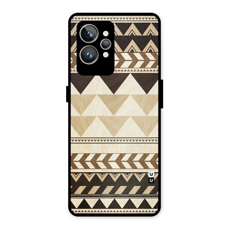 Indie Pattern Work Metal Back Case for Realme GT2 Pro