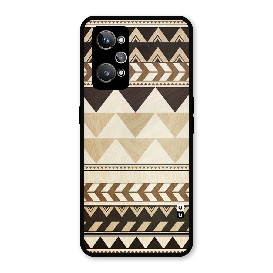 Indie Pattern Work Metal Back Case for Realme GT 2