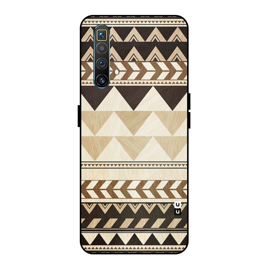 Indie Pattern Work Metal Back Case for Realme X3 SuperZoom