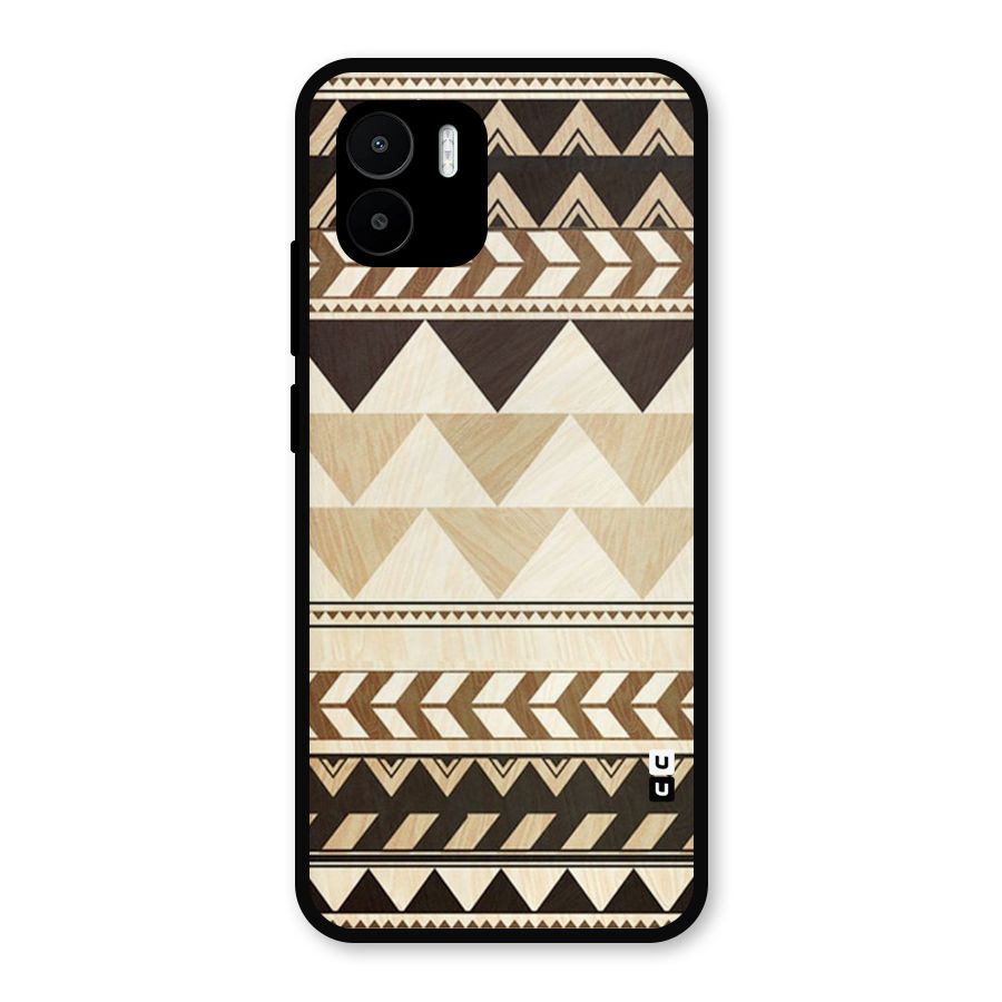 Indie Pattern Work Metal Back Case for Redmi A2