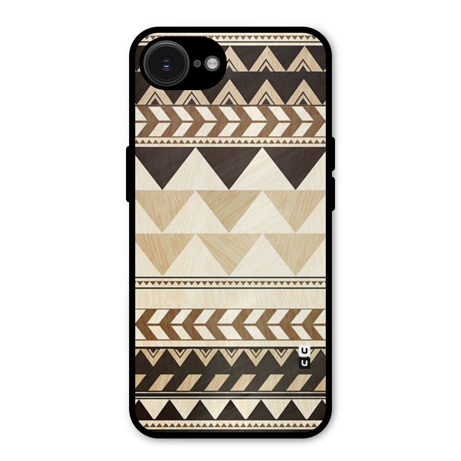 Indie Pattern Work Metal Back Case for iPhone 16e