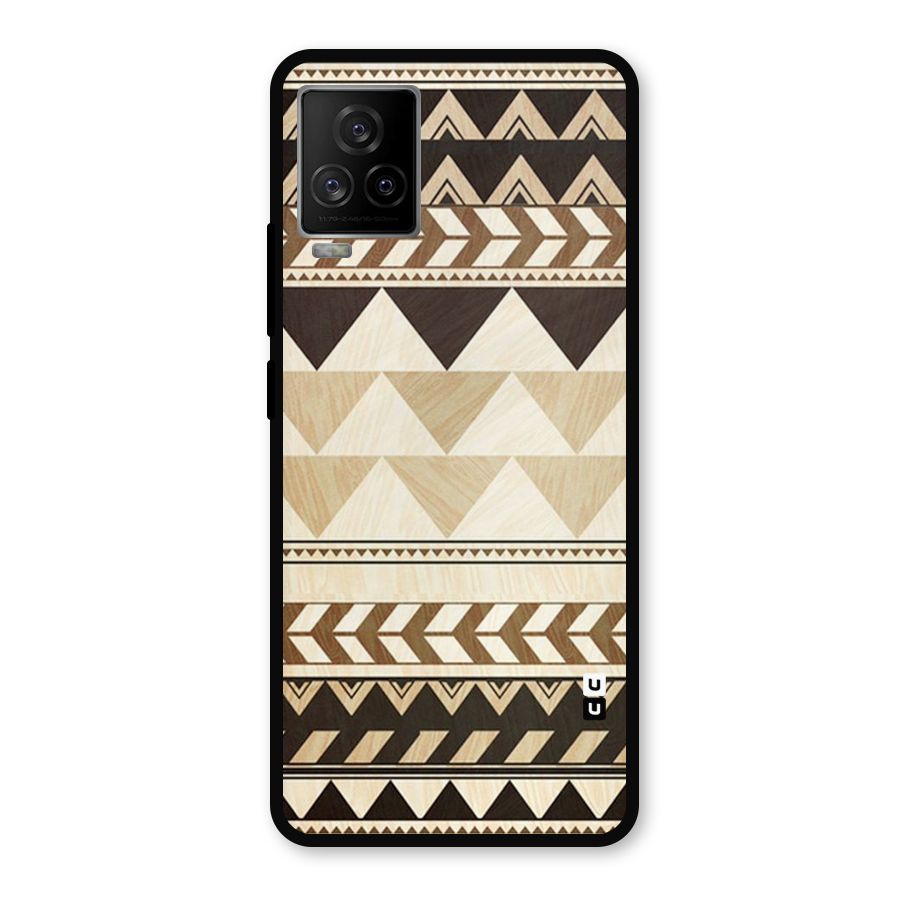 Indie Pattern Work Metal Back Case for iQOO 7 Legend 5G