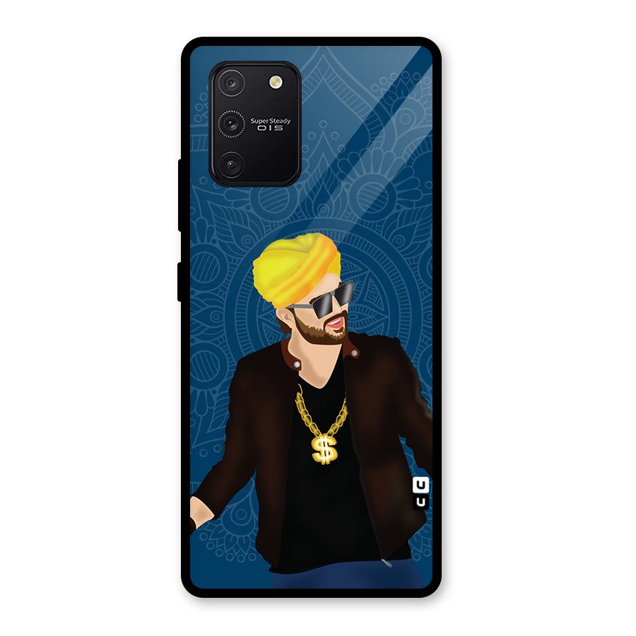 Indie Pop Illustration Glass Back Case for Galaxy S10 Lite