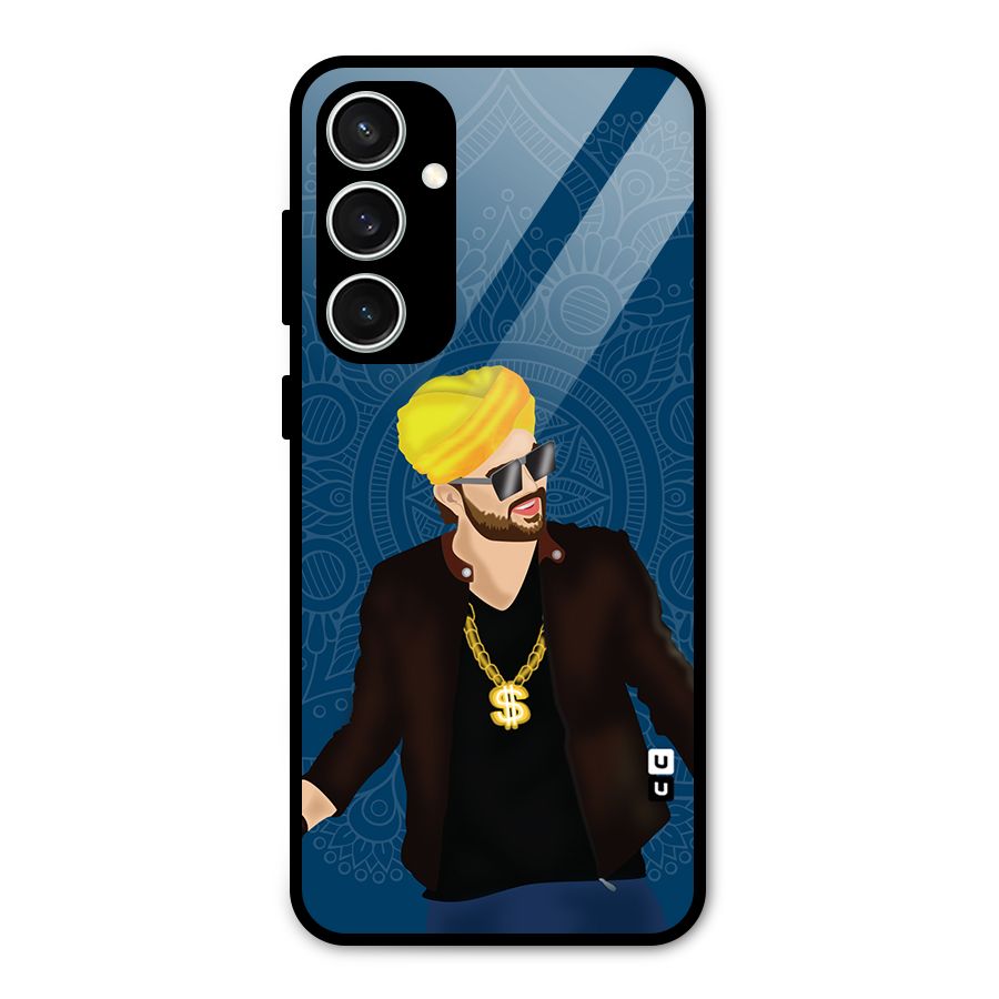 Indie Pop Illustration Glass Back Case for Galaxy S23 FE