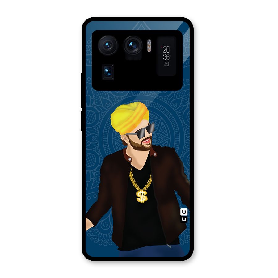 Indie Pop Illustration Glass Back Case for Mi 11 Ultra