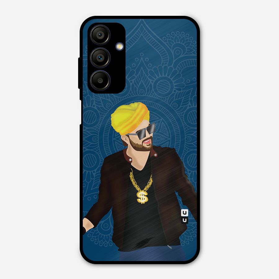 Indie Pop Illustration Metal Back Case for Galaxy A15 5G