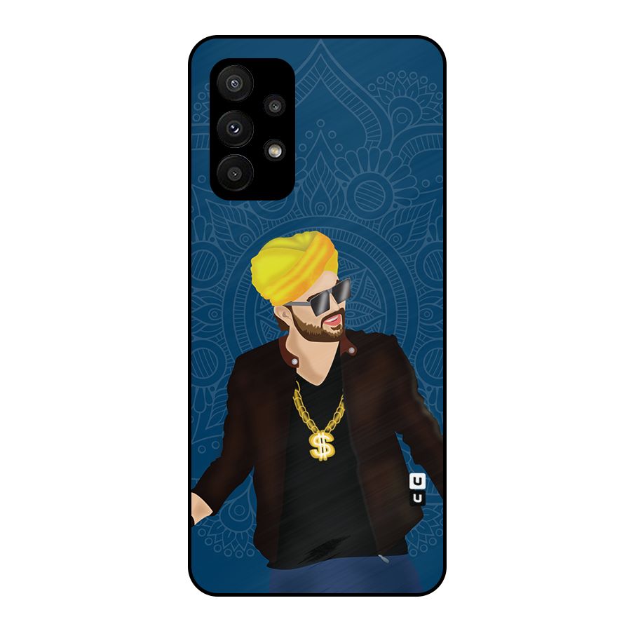 Indie Pop Illustration Metal Back Case for Galaxy A23