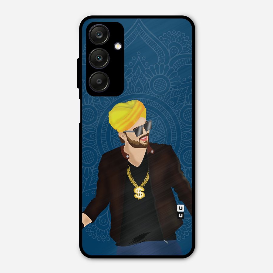 Indie Pop Illustration Metal Back Case for Galaxy A25 5G