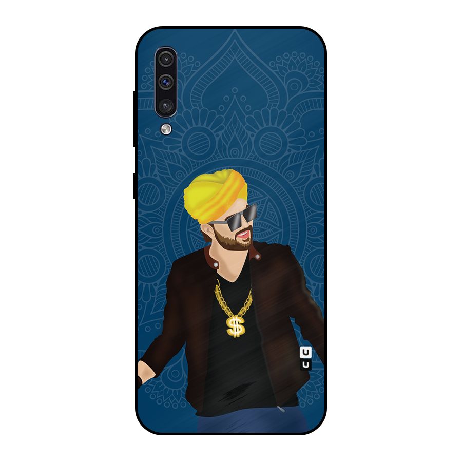 Indie Pop Illustration Metal Back Case for Galaxy A30s