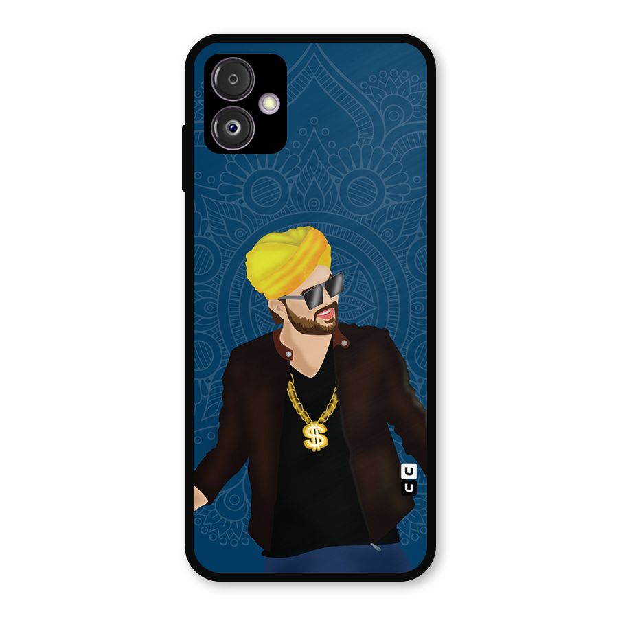 Indie Pop Illustration Metal Back Case for Galaxy F14