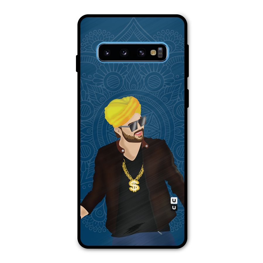 Indie Pop Illustration Metal Back Case for Galaxy S10