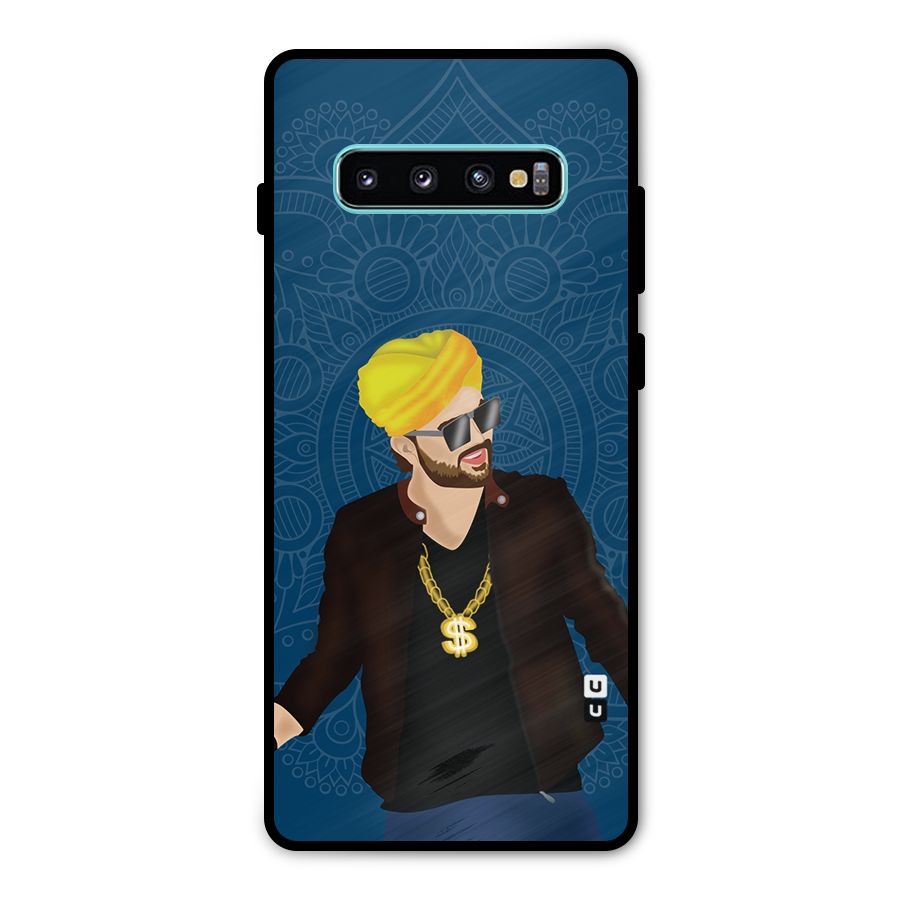 Indie Pop Illustration Metal Back Case for Galaxy S10 Plus