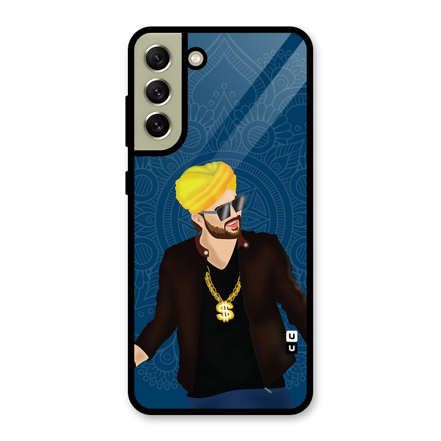 Indie Pop Illustration Metal Back Case for Galaxy S21 FE 5G (2023)