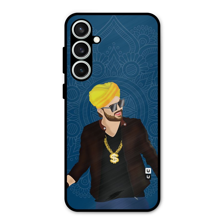 Indie Pop Illustration Metal Back Case for Galaxy S23 FE